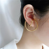 New Design Metal Ear Cuff Earrings without Piercing Geometric Minimalist Cartilage Earrings for Women Girls Jewelry daiiibabyyy