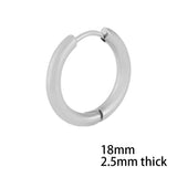 Lost Lady Milla Hoop Earring Stainless Steel Earring Fashion Ladies Alloy Jewellery Wholesale Direct Sales daiiibabyyy