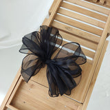 Daiiibabyyy Sun Hat Organza Ladies Yellow Flower Elegant Church Hats Women Summer Spring Stylish Lightweight Hawaiian Beach Hat