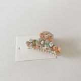Korean New Acetate Flower Inlaid Color Rhinestones BlingBling Exquisite Ponytail Clip Female Noble Elegant Clip Hair Accessories daiiibabyyy