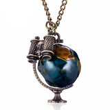 Necklace for Women Jewelry Statement necklaces & pendants long Necklaces Vintage Telescope & Globe collares 2020 daiiibabyyy