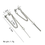 Delysia King  1pair  Fashion Ear studs daiiibabyyy