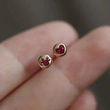 New Stylish Crystal Christmas Elk Stud Earrings For Women Fashion Zircon Deer Earring Girl New Year Party Jewelry Christmas Gift daiiibabyyy