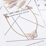 Daiiibabyyy New Chain Hairpins for Women Shell Pearl Butterfly Tiara Tassel Hair Clips Barrettes Braided Headband Ponytail Hair Accessories