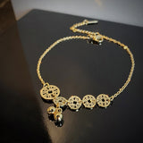 Classic Coin Bell Pendant Titanium Steel Gold Anklet For Woman Fashion Korean Ankle Jewelry Girl's Sexy Swimsuit Party Anklet daiiibabyyy