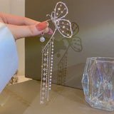 Daiiibabyyy Fashion Elegant Hollow Butterfly Ear Bone Clip for Women Non Piercing Shiny Zircon Ear Cuff Clips Earrings Wedding Party Jewelry