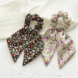 Korean Sweet Hair Rope Ties For Girls Women Ponytail Holder Hair Rings Accessories New Knotted Plaid Elastic HairBands Scrunchie daiiibabyyy