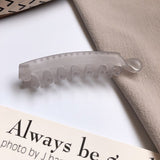 Fashion Banana Shape Hair Clip Barrettes for Women Girls Hair Claw Acrylic Hairpins Crab Clip Headwear Hairgrip Hair Accessories daiiibabyyy