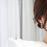 Ins Hot Sale Super Shining Exquisie CZ Flower Earrings for Femme AAA Zirconia Starfish Shape Stud Earring Wedding Jewelry daiiibabyyy