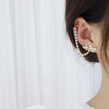 Delysia King  Butterfly earbone clip earrings chain tassel personalized earrings daiiibabyyy