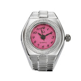 New Individuality Vintage Punk Elastic Stretchy Quartz Watch Rings for Women Man Hip-hop Couple Accessories daiiibabyyy