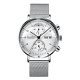Mens Fashion Mechanical Watches Business Automatic Wristwatch Stainless Steel Luminous Designer Clock Reojes De Hombre New 2022