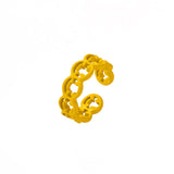 Lost Lady New Fashion Smiley Face Hollow Ladies Ring Opening Adjustable Trend Alloy Jewelry Wholesale Direct Sales daiiibabyyy