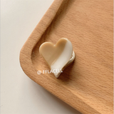 Korean Cute Starry Sky Fashion Peach Heart Grandmother Green Small Hairpin For Women Simple Acetate Grabbing Clip Bangs Clip daiiibabyyy