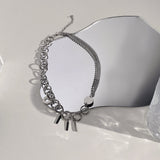 2022 Jewelry Fashion Retro Cloud Lightning Necklace Men's Hip Hop Party Locomotive Accessories Pendant Necklace Jewelry daiiibabyyy