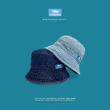 Washed Cowboy Fisherman's Hat women Outdoor Sun Hat Four Seasons Section Fashion wild Bucket Hats casquette daiiibabyyy