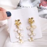 2022 new fashion retro flower series earrings jewelry, creative lovely woman foe earrings Korea jewelry wholesale party gifts daiiibabyyy