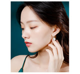 New Pearl Drop Earrings White Pink Color for Women Temperament Female Earrings Wedding Gift Fashion Jewelry daiiibabyyy