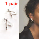 New Design Metal Ear Cuff Earrings without Piercing Geometric Minimalist Cartilage Earrings for Women Girls Jewelry daiiibabyyy