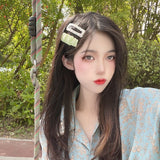 Small Fresh Girl hairpin Bangs Clip Japanese And Korean Style All-match BB Clip Floral Fabric Hair Clip Hair Accessories Sweet daiiibabyyy