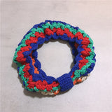 Daiiibabyyy Lace Headband Knitted Wool Woven Headband Korean Ins Retro Fairy Hair Accessory Spring and Summer Mori All-Matching
