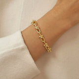 Women Bracelet Hip-hop Punk U-shaped Chain Bracelet for Women Hand Ornaments  Chain & Link Bracelets