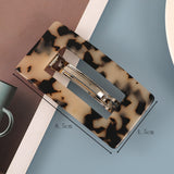 Fashion Acetate Geometric Hair Clips for Women Girl Headband Sweet Hairpins Large Size Hairclip Long Barrettes Hair Accessories daiiibabyyy