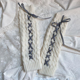 New Japanese Lolita Sweet Girl Furry Leg Warmers Knitted Foot Cover Women Autumn Winter Fashion Socks Cosplay Heap Heap Socks daiiibabyyy