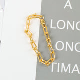 Women Bracelet Hip-hop Punk U-shaped Chain Bracelet for Women Hand Ornaments  Chain & Link Bracelets daiiibabyyy