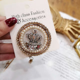 Korean Shirt Collar  Crown Brooch Fashion Brooch Pins Enamel Pin Brooches For Women Wholesale daiiibabyyy