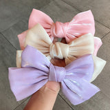 2022 New Arrival Big Bows Elastic Hair Bands Women Girls Headband Fashion Korean Hair Clip Sweet Pretty Back Hair Accessories daiiibabyyy
