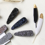 Hair Clip for Women Fashionable Crystal Hairpin Simple Geometric Water Drop Hair Accessories Jewelry Wholesale daiiibabyyy