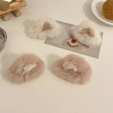 Lolita Sweet Fluffy Ear Cosplay Hair Clip Women Girl Party Costume Hair Accessories Cat Ear Hairpin Soft Japanese Style Hairpin daiiibabyyy
