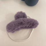 Fashionable Hair Clip Simplicity Plush Catch Clips Shark Clips Catch The Back Of The Head Hair Catch Shark Clip Hair Accessories daiiibabyyy