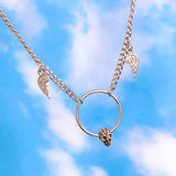Lost Lady New Rabbit Pendant Necklace Metal Alloy Necklace Punk Style Street Fashion Jewelry Men's Birthday Gift Party Girl Gift daiiibabyyy