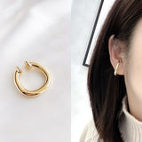 New Design Metal Ear Cuff Earrings without Piercing Geometric Minimalist Cartilage Earrings for Women Girls Jewelry daiiibabyyy