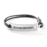 2021 New Engraved Leather Bracelet For Men Black Color customize Stainless Steel Bracelets For Women Men ID Bracelet Gift Party daiiibabyyy