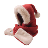 Christmas Cute Snowman Hat Keeps Warm Bonnets for Women Red Witch Hat Designer Riding A Bike To Keep Warm  шапки женские зимой daiiibabyyy