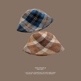 2022 New Autumn and Winter New Wool Fisherman Hat Hat Female Fashion Color Wild Painter Hat Wool Hat Tide daiiibabyyy