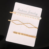 Ins Fashion 1Set Women Girls Elegant Pearls Hair Clips Sweet Headwear Hair Ornament Hairpins Barrettes Hairgrip Hair Accessories daiiibabyyy