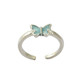 Lost Lady New Fashion Trend Butterfly Ladies Ring With The Same Birthday Gift Alloy Jewelry Wholesale Direct Sales daiiibabyyy