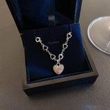 Korean Simple Titanium Steel Butterfly Necklace For Women 2022 New Ins Fashion Trend Clavicle Chain Net Red High-End Accessories daiiibabyyy