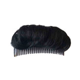 Daiiibabyyy New Hair Enhancing Puffy Bangs Fluffy Hair Pad Hairpin Synthetic False Hair Clip In Black Brown Natural DIY Hair Style