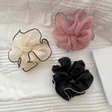 1PCS Tulle Organza Hair Ties Hair Accessories Oversized Mesh Scrunchies Ponytail Holder Hair Rope Soft Elastic Hair Rubber Band daiiibabyyy