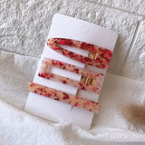 New 3PCS/Set Fashion Pearls Acetate Geometric Hair Clips For Women Girls Headband Sweet Hairpins Barrettes Hair Accessories Set daiiibabyyy