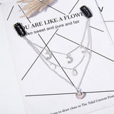 Daiiibabyyy New Chain Hairpins for Women Shell Pearl Butterfly Tiara Tassel Hair Clips Barrettes Braided Headband Ponytail Hair Accessories