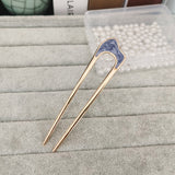 Daiiibabyyy  New U Shape Hair Clips Bobby Pins for Women Girls Bride Hair Styling Accessories Black Hairpins Metal Barrettes Bun Maker daiiibabyyy
