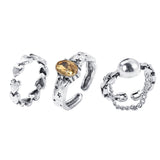 2022 New Korean Style Flower Rings for Women Punk Trendy Vintage Plum Blossom Ring Small Daisy Flower Rings Party Couple Rings daiiibabyyy