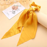 17KM Vintage Black Velvet Bow Elastic Hair Bands For Women Girls Hair Ribbon Scrunchies Hair Tie Headwear Hair Accessories daiiibabyyy