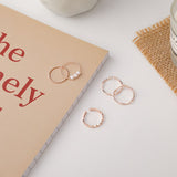 5pcs/set Fashion Simple Korean Finger Rings Sets For Women 2022 Trendy Chic Imitation Pearl Circles Forefinger Ring Femme Bijoux daiiibabyyy